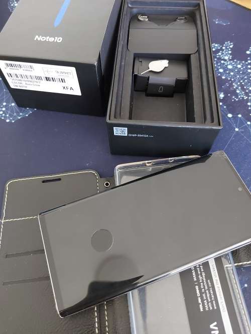 PRISTINE Samsung Galaxy Note 10 256g Single SIM - Aura Glow