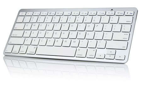 Ultraslim Wireless Bluetooth Keyboard for Apple iPad, Galaxy, Playbook, Android and Tablet Computers