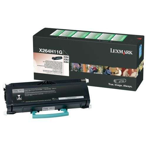Lexmark X264H11G Monochrome High Yield Toner Cartridge
