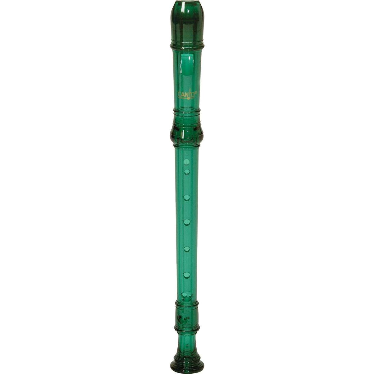 Canto Soprano Recorder 1-Piece Green