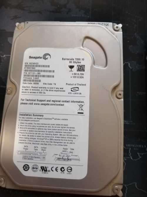 Seagate  80GB ST380815AS SataII 7200