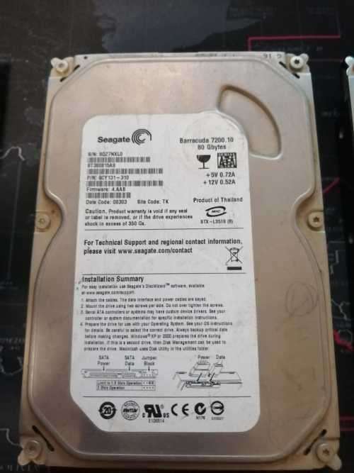 Seagate  80GB ST380815AS SataII 7200