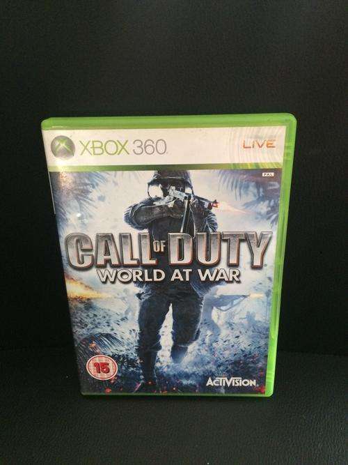 CALL OF DUTY WORLD AT WAR XBOX 360 ORIGINAL