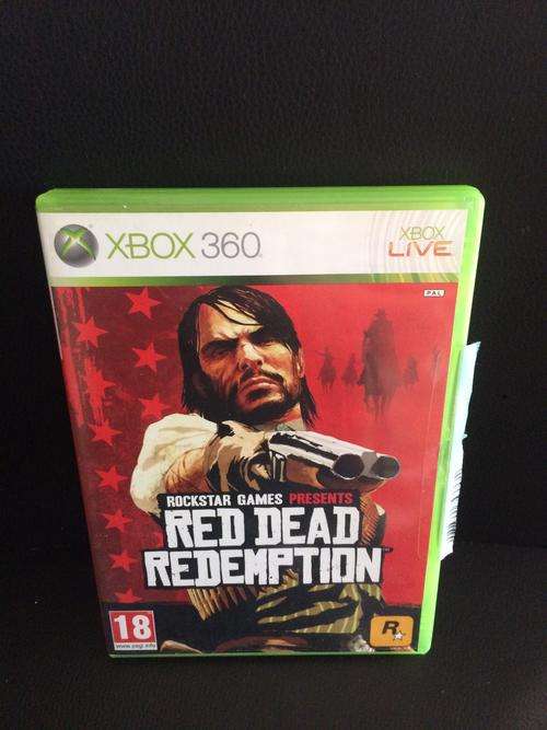 RED DEAD REDEMPTION XBOX 360 ORIGINAL