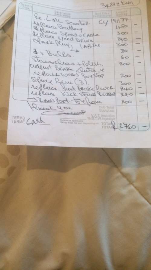 BARGAIN SEE PICTURES TWO SCOOTERS 1981 VESPA & A LML 150CC