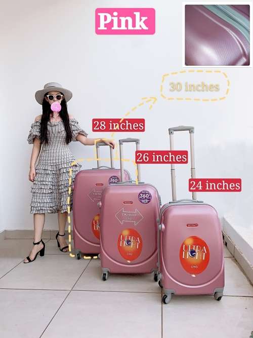 3 Pcs Luggage Set Free Delivery