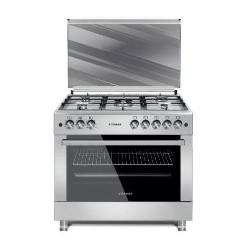 5 Pool Burner Gas Stove and Electric Oven