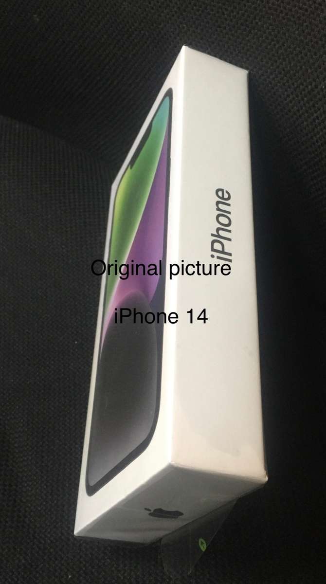 I PHONE 14 !!! 128GB !!! COLOR MIDNIGHT !!! NEW SEALED BOX