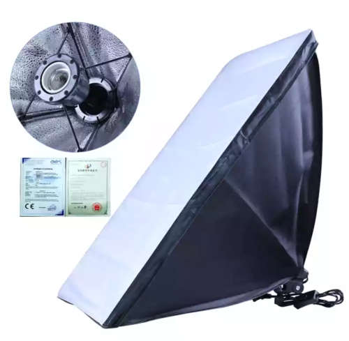 50X70 cm SOFT BOX WITH SINGLE BULB HOLDER