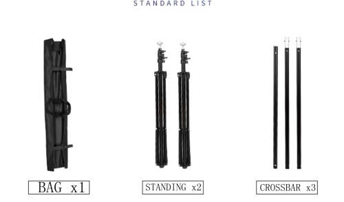 photography  Background with  2000 mm x 2000 mm stand