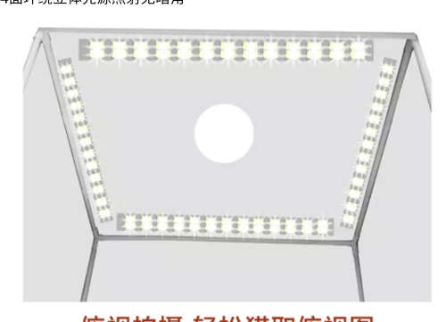 80 x 80 x 80 cm LED Mini Photo studio