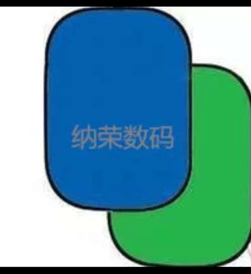 Green and Blue 2 in 1 backdrops 150 x 200 cm