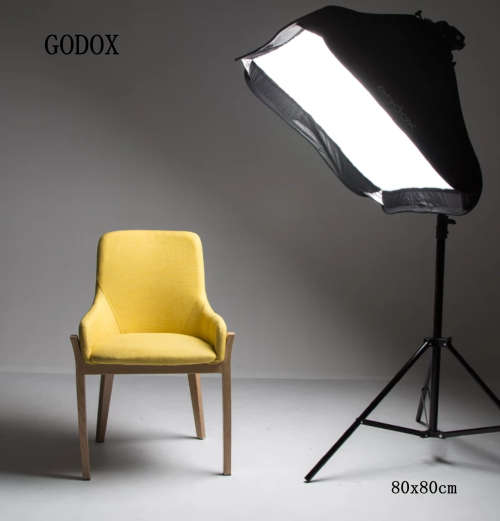 Godox 80X80 CM  Portable Rectangular Softbox Reflector Bowens Mount with Softbox Bag +S Ty