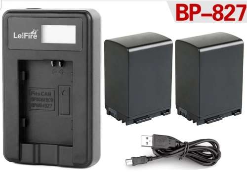 BP-827 BATTERY FOR CANON  CAMERA