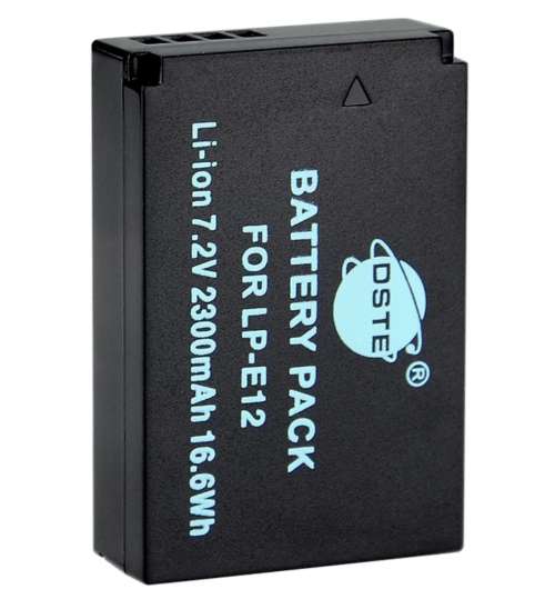 CANON LP-E12 BATTERY FOR EOS M/M50 /M100/M10/100D/ MINI CAMERA