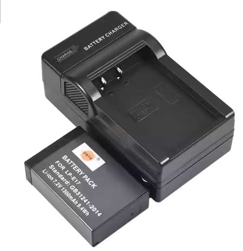 CANON LP-E17 BATTERY KIT FOR EOS 77D CAMERA