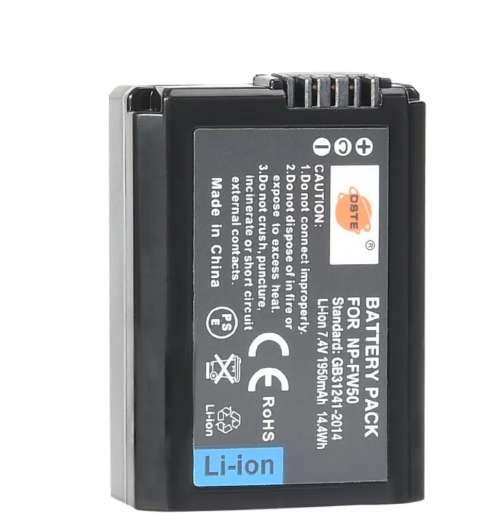 SONY NP-FW50 BATTERY USE FOR SONY NEX-5N/NEX-F3/SLT-A37/NEX-7 CAMERA