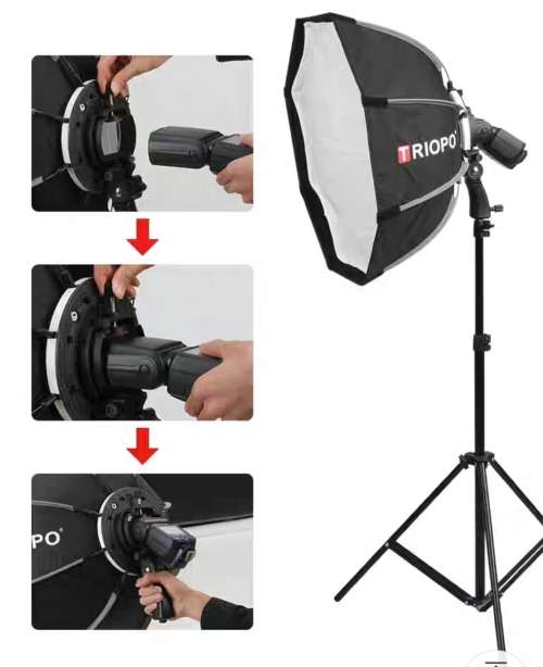 SOFTBOX FOR SPEED LIGT /TRIOPO KS90 CM