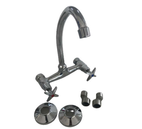 Sink Mixer Wall Type Swivel Spout