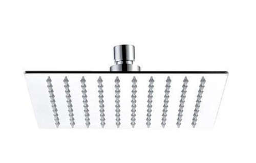 Rainfall Ultra Thin Stainless Steel Mirror-Finish Shower Head - 6 INCH