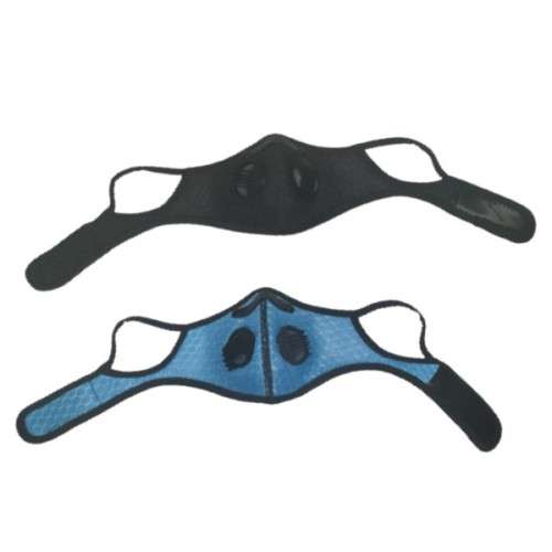 2 Pack Kids Sports Face Mask - Black and Blue