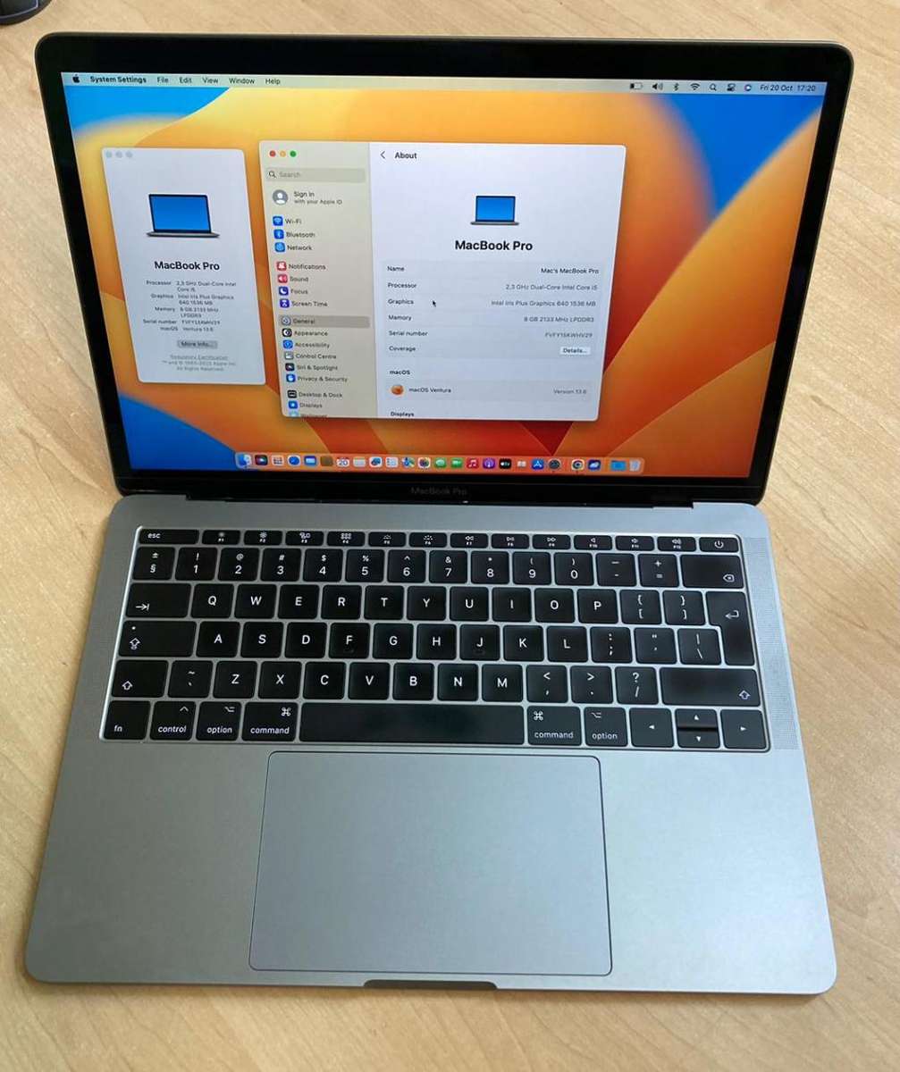 MacBook Pro (13-inch, 2017, Two Thunderbolt 3 ports) Refurbished