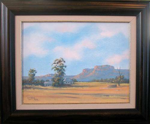 DANE WILLERS Original Oil: Farmstead. Framed!!!  Gallery Price: R 5200.00