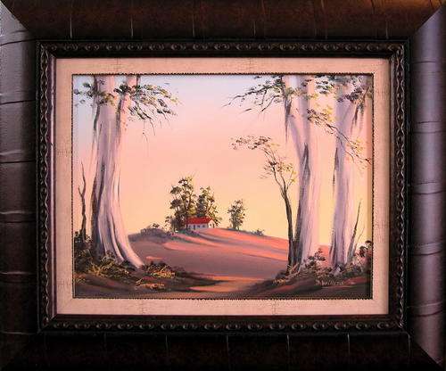 DANE WILLERS Oiginal Oil: Sunrise. Framed. Gallery Price: R5500.00