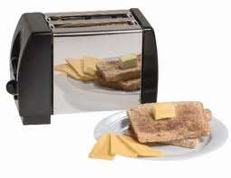 Sunbeam Deluxe Black and Stainless Steel  2 slice Toaster (SST-100A)