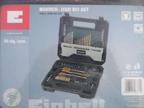EINHELL 70 pce bit set a must see