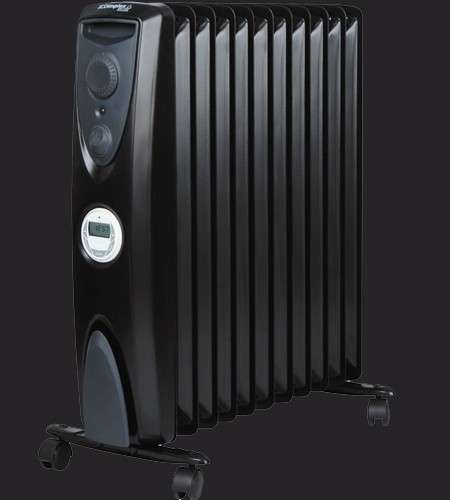 Sunbeam Oil Heater 13 Fin - Black (SOR-1300B)