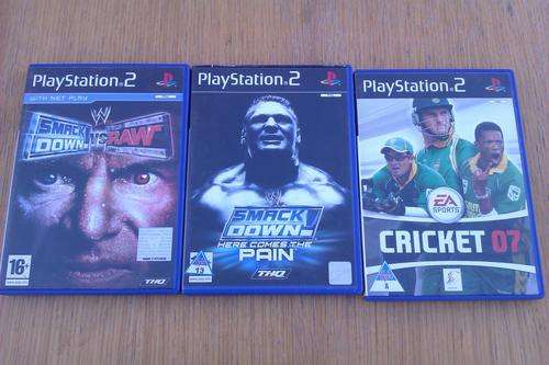 job lot ps2 games 1 bid for 3 games