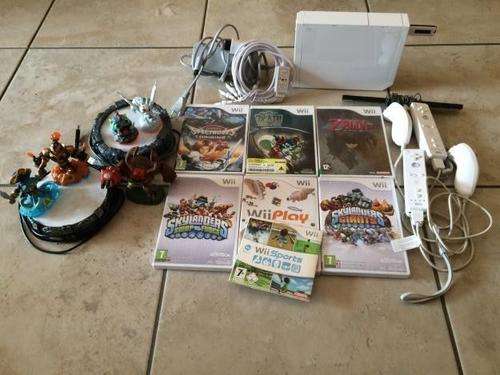 Wii Console with 13 Games and Skylander Bundle