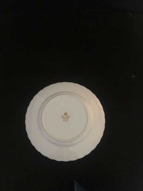Set of 12 Royal Albert Bhone china "Vald'or sideplates