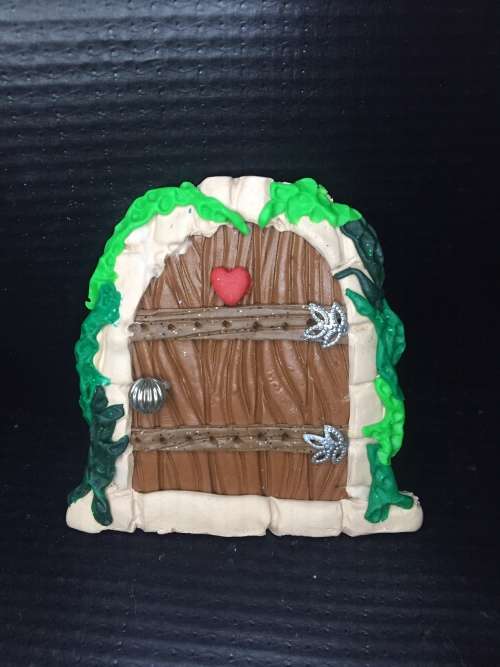 Mini door for Fairyhouse and fairy garden
