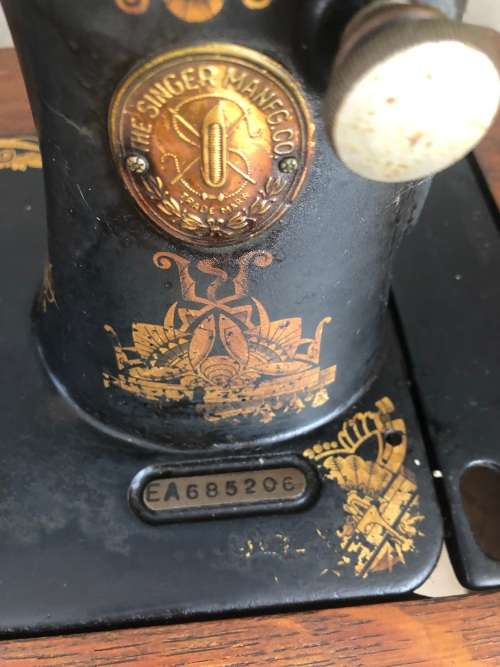 Antique Singer sewing machine