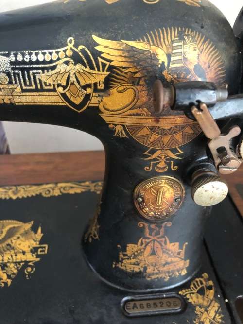 Antique Singer sewing machine