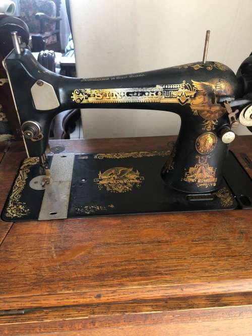 Antique Singer sewing machine