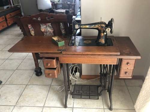 Antique Singer sewing machine