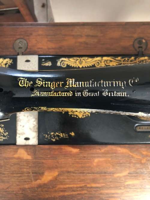 Antique Singer sewing machine