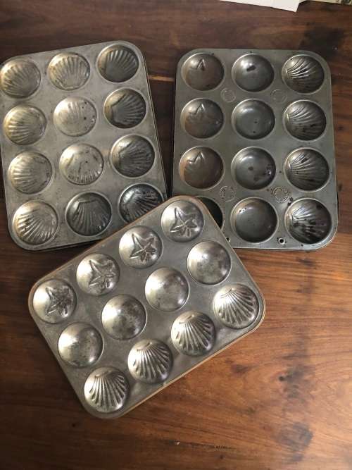 3 x Tartlet Baking Pans