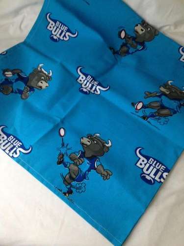Blue Bulls table cloth