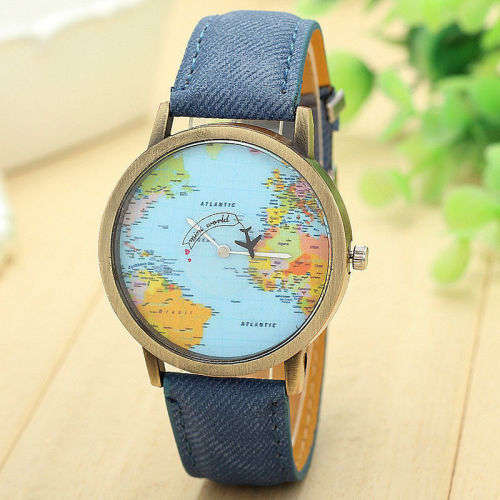 World Map watch