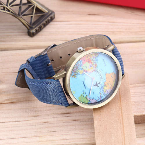 World Map watch