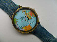 World Map watch