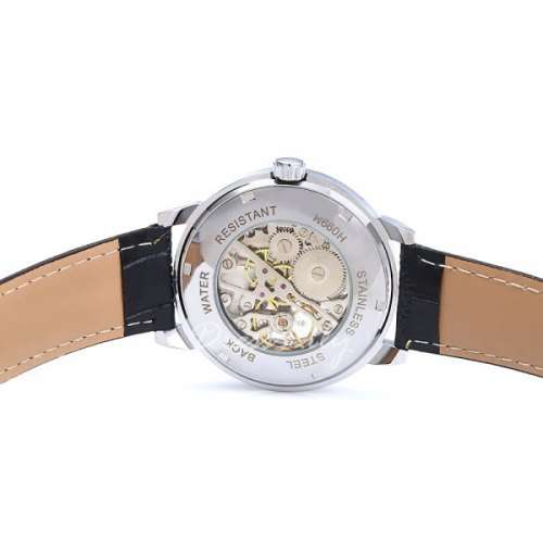 Winner Mechanical Watch with Moving Gears