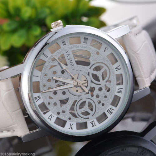 Fashion Luxurious Ladies Skeleton watch