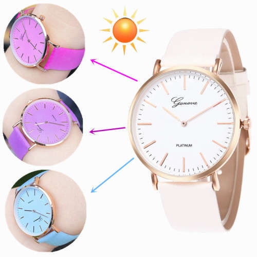 Geneva Color Changing Ladies Watch