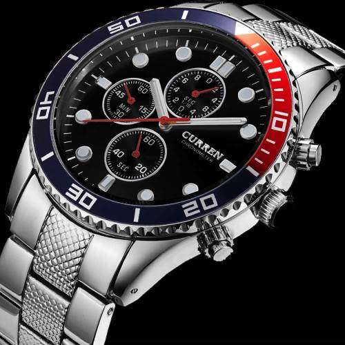 Curren Men's Watch - With Tags, Warrante Card