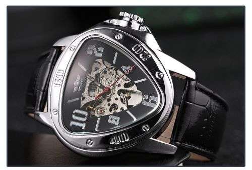Winner Mechanical Triangle Watch